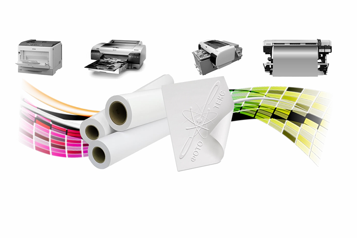 Закрепляющая термотрансферная бумага для промышленной печати по различным материалам и поверхностям при помощи струйных и лазерных принтеров
