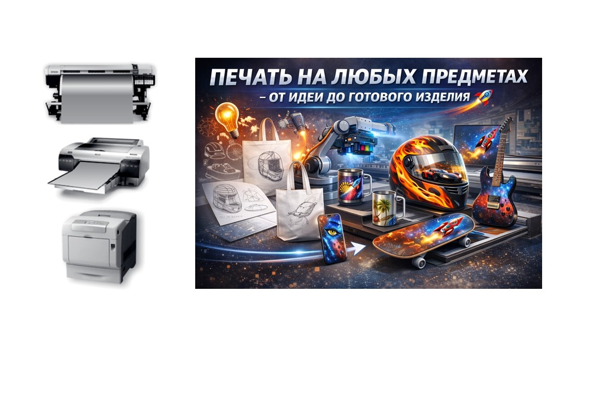 Реализуем самые сложные проекты в области цифровой печати